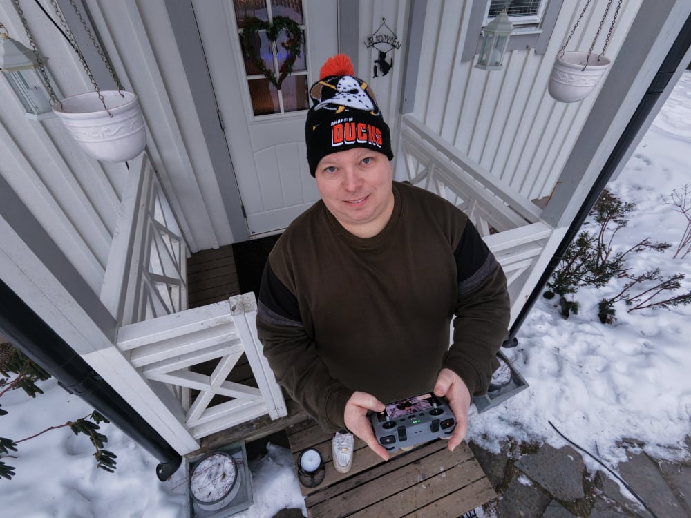 Daniel Ramklo flygselfie Image